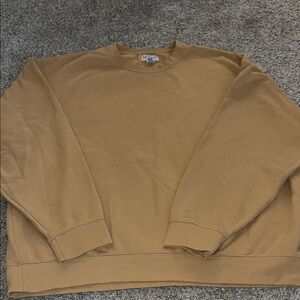 Arizona Jean Company Men's Camel Crewneck Sweater